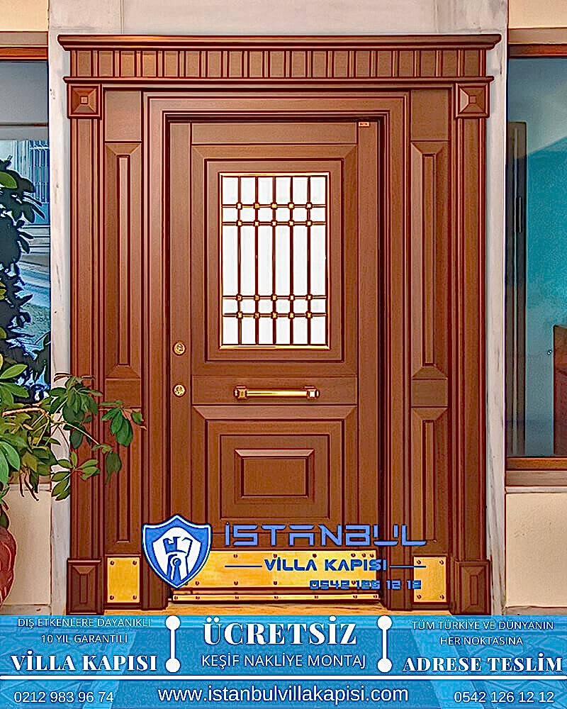 açık ceviz istanbul villa kapısı villa kapısı modelleri istanbul villa giriş kapısı villa kapısı fiyatları-17