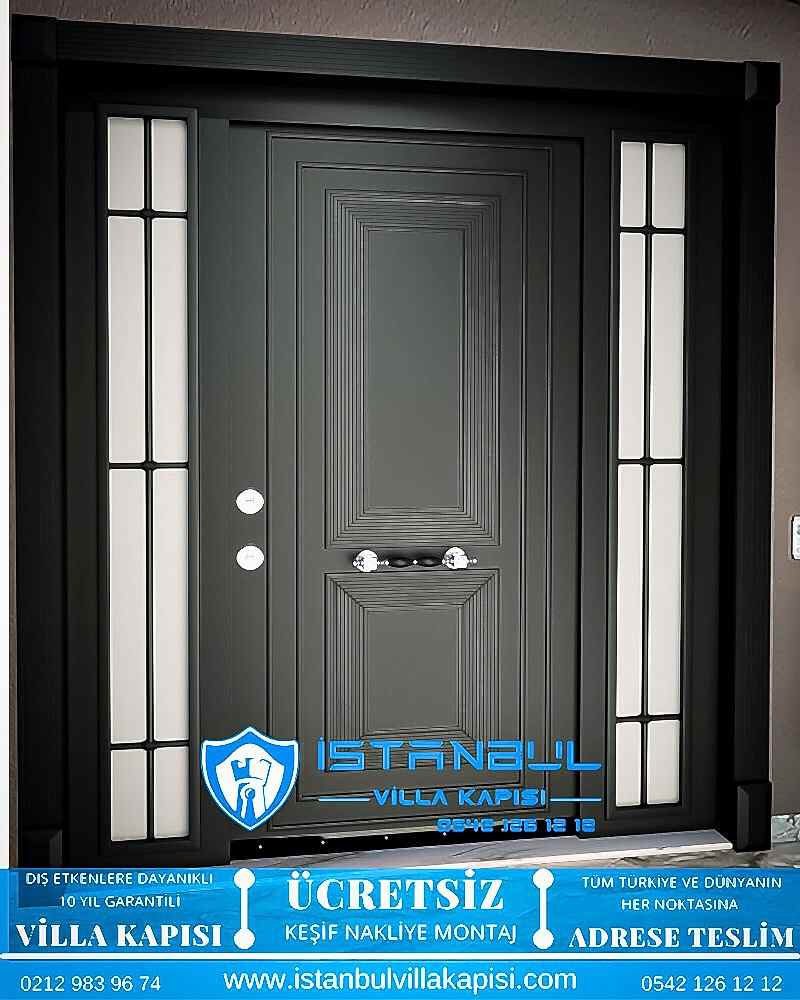 antrasit istanbul villa kapısı villa kapısı modelleri istanbul villa giriş kapısı villa kapısı fiyatları-8