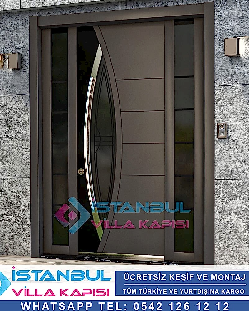 İstanbul Villa Kapısı Özel Tasarım Villa Giriş Kapısı Modelleri Fiyatları