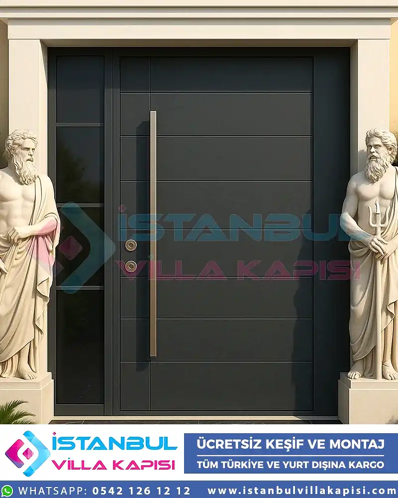 Arsenal-Siyah-Villa-Kapisi-Celik-Dis-Kapi