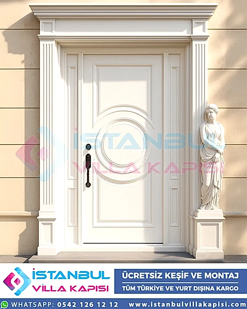 Yalikavak-Krem-Villa-Kapisi-Celik-Kapi