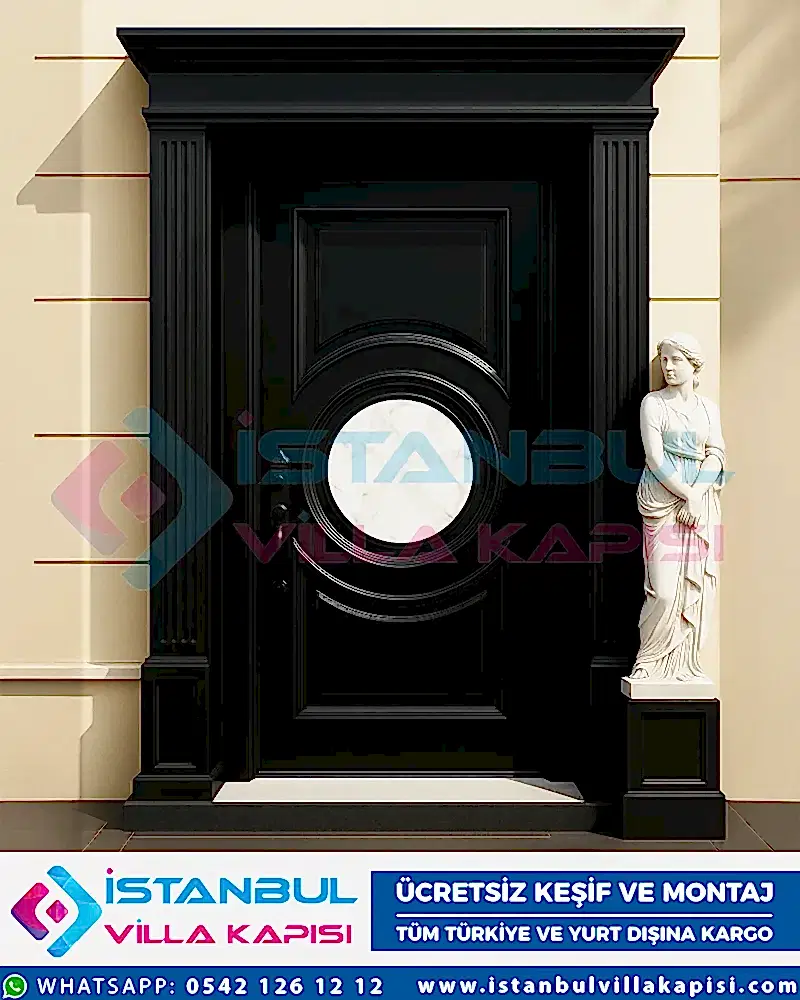 Yalikavak-Siyah-Villa-Kapisi-Celik-Kapi