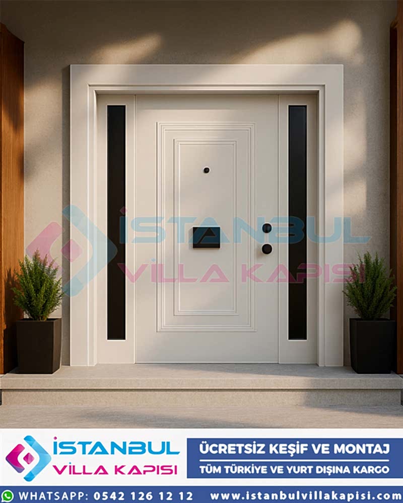 Ahşap Villa Kapısı Rixon