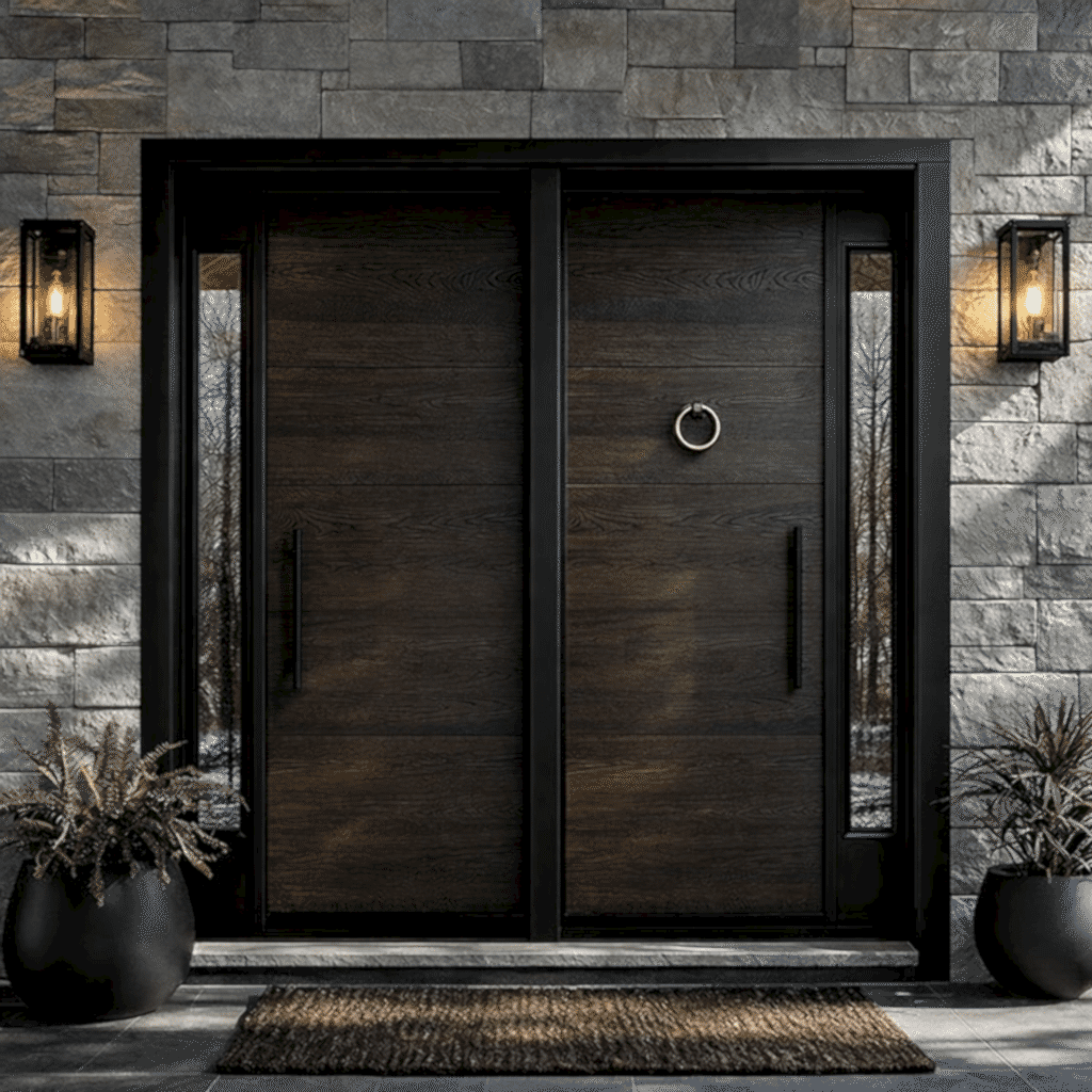 Duncan Kompozit Villa Kapısı | İstanbul Vi̇lla Kapisi