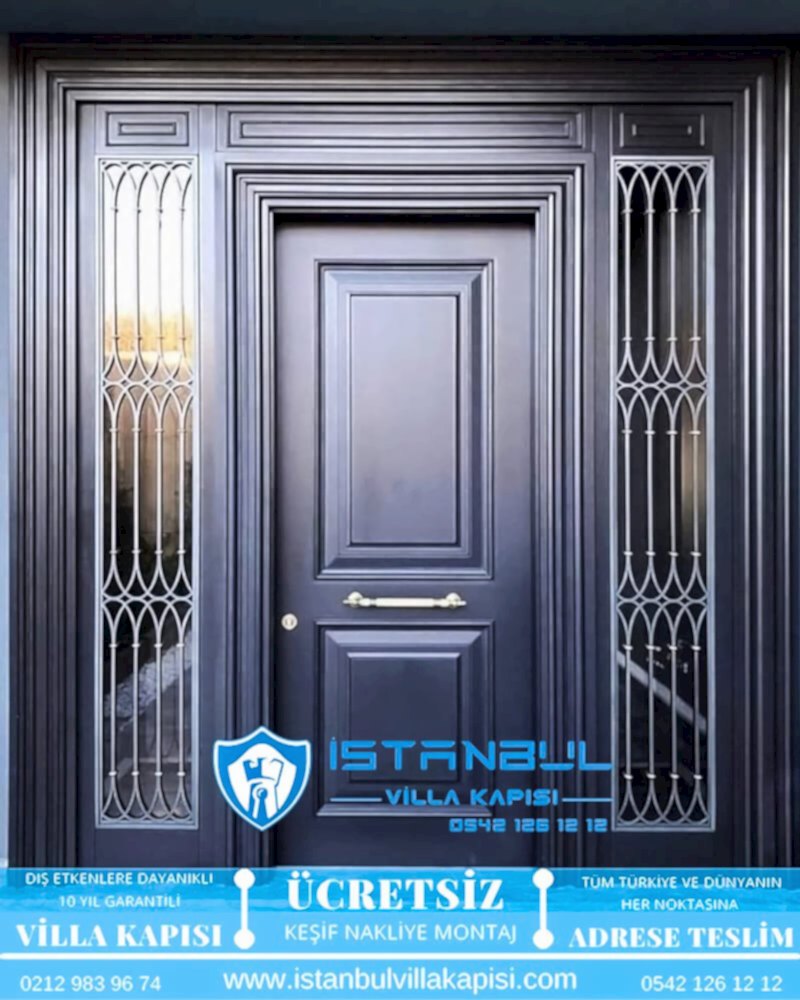 istanbul villa kapısı villa kapısı modelleri istanbul villa giriş kapısı villa kapısı fiyatları Haustüren DOORS entrance door steel doors-58